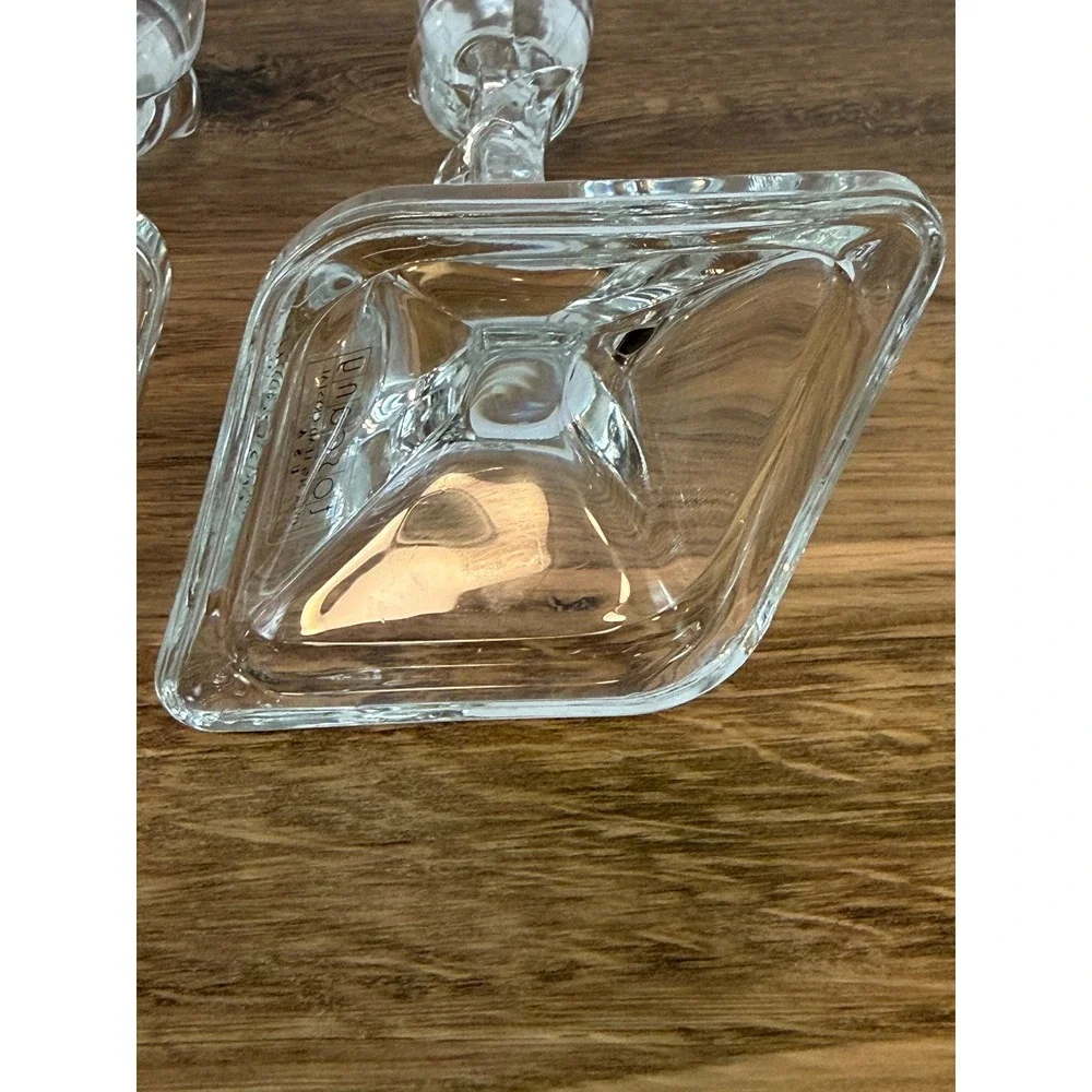 Vintage Pair Crystal‎ Tulip 8